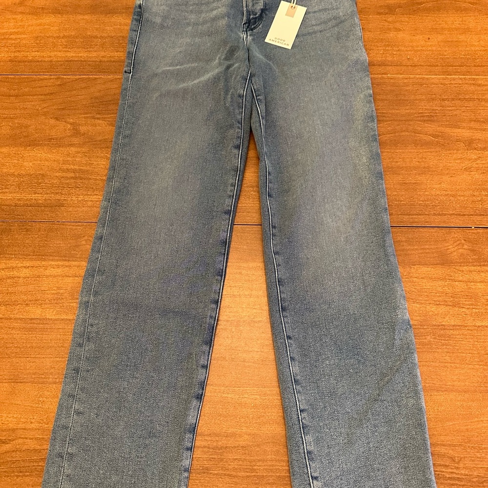 Good American Good Legs Straight Jeans size 4 - Picture 11 of 11